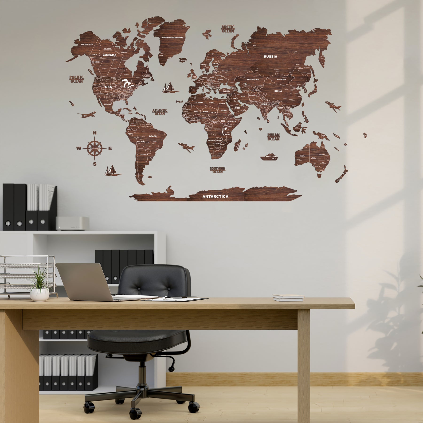 2D WORLD MAPS – SUREKH DECOR