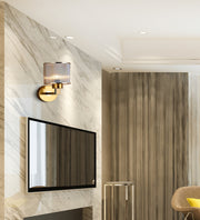 GAZZY GLASS METAL WALL LAMP