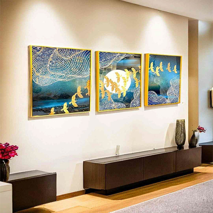 CRYSTAL PAINTING-74 (SET OF 3)