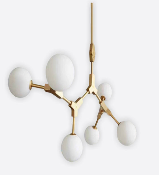 21ST CENTURY AVANT GRADE WHITE COPPER CEILING LIGHT