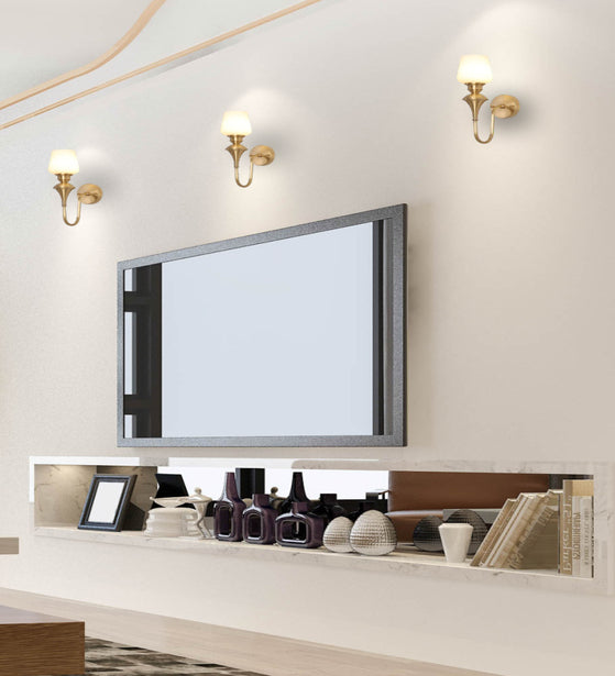 CUPOLA BUBBLE CLOUDY WALL LAMP