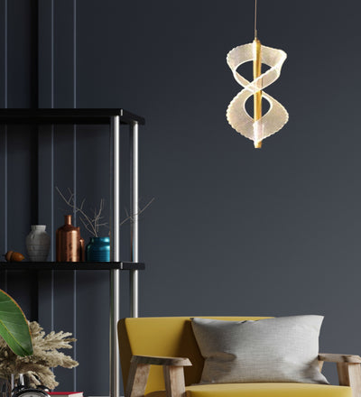 ASTHETIC HELICON GOLDEN HANGING LIGHTS