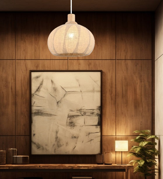WOOD MADE HANGING LIGHT IN WOODEN FINISH-3