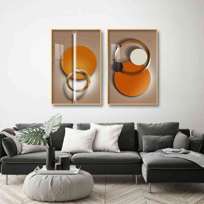 CRYSTAL PAINTING-23 (SET OF 2)