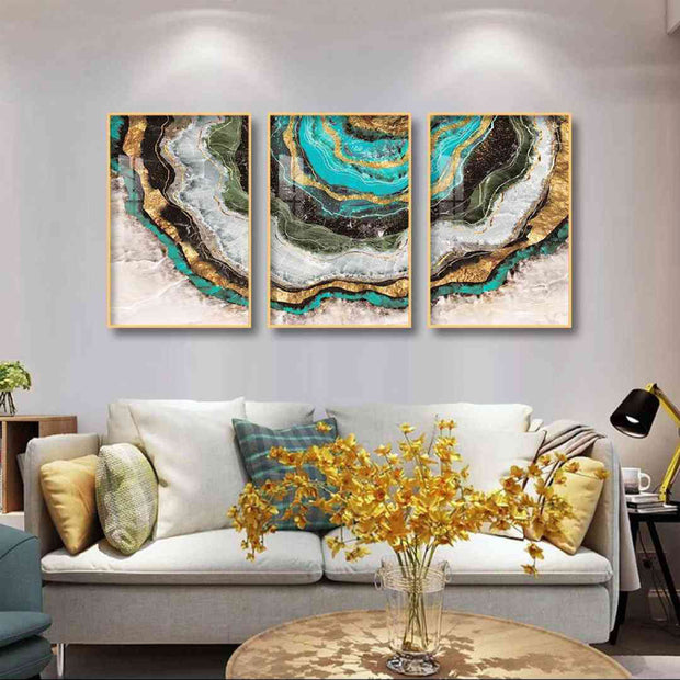 CRYSTAL PAINTING-38 (SET OF 3)