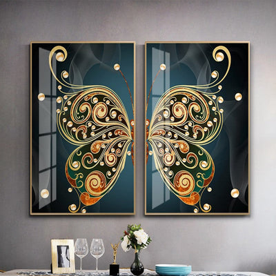 CRYSTAL PAINTING-32 (SET OF 2)
