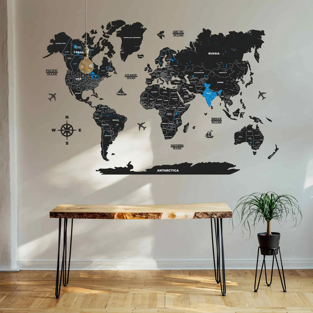 2D WORLD MAPS – SUREKH DECOR