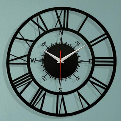 DUSKY METALLIC WALL CLOCK