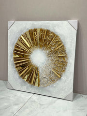 3D Embossed Canvas Painting-4