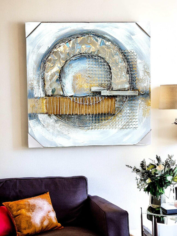 3D Embossed Canvas Painting-6