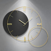 RESPLENDENT METAL ANTIQUE WALL CLOCK