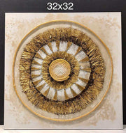 3D Embossed Canvas Painting-9