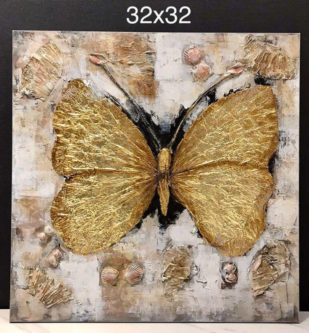 3D Embossed Canvas Painting-10