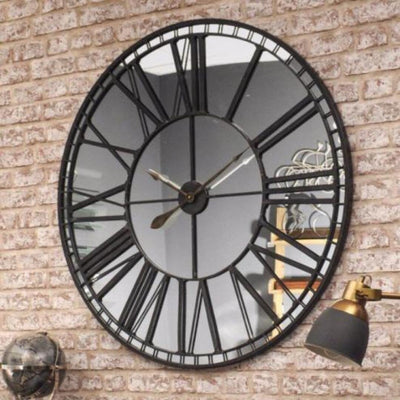 SUPERIOR ECSTATIC WINSOME MIRROR WALL CLOCK