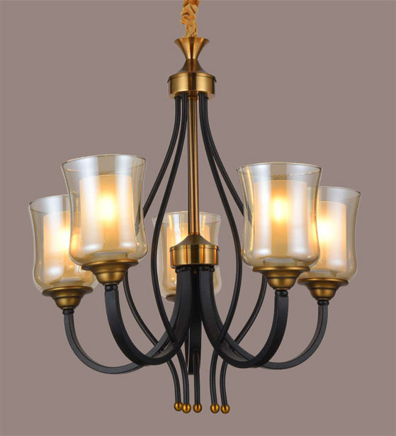 NEW SEASON PARTY GOLDEN BLACK CHANDELIER