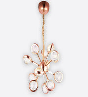 ALREADY HOMEY PENDANT CHANDELIER IN COPPER FINISH