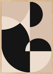 SOULFUL GEOMETRIC PATTERNS FRAME WITH GLASS-SINGLE