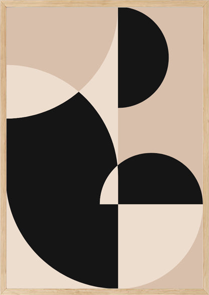SOULFUL GEOMETRIC PATTERNS FRAME WITH GLASS-SINGLE