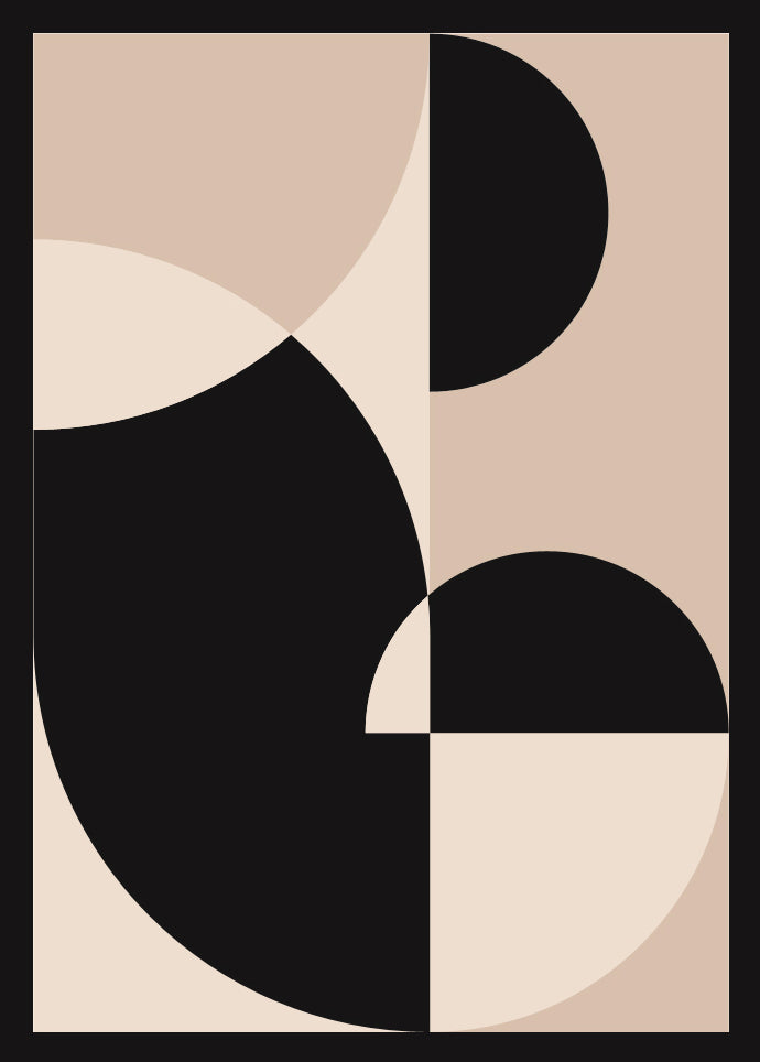 SOULFUL GEOMETRIC PATTERNS FRAME WITH GLASS-SINGLE