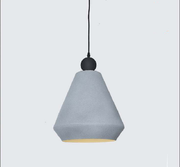 CUNEATE SHEENY GREY HANGING LIGHT