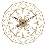 ENTANGLED ANTIQUE GOLDEN WALL CLOCK