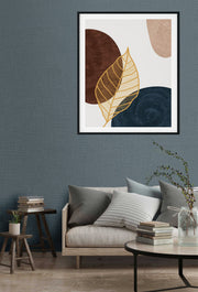 UNIQUE LEAF BOTANICAL PICTURE FRAME WITH GLASS- SINGLE (1) BY NICOLAY ALBRECHT