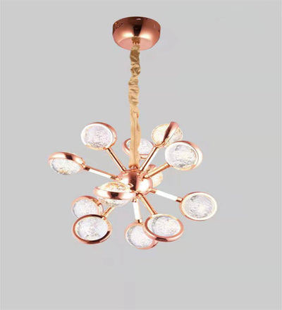 ALREADY HOMEY PENDANT CHANDELIER IN COPPER FINISH