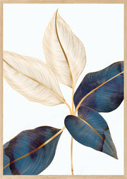 MINIMALISTIC LUSTROUS JADE BOTANICAL FRAME WITH GLASS- SINGLE
