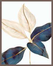 MINIMALISTIC LUSTROUS JADE BOTANICAL FRAME WITH GLASS- SINGLE