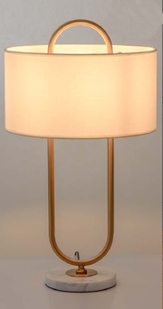 LA MODE ANTIQUE BRASS TABLE LAMP