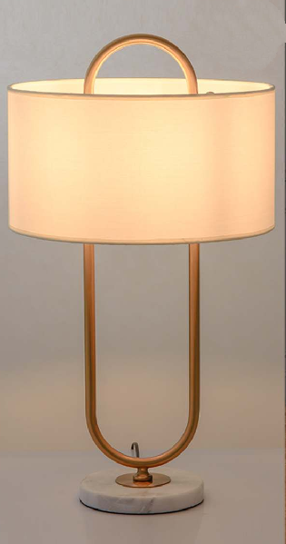 LA MODE ANTIQUE BRASS TABLE LAMP