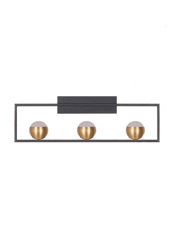 DESENO BRASS MATTE ACRYLIC 3 TAKE WALL LAMP