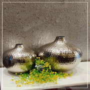 METALLIC GLOSSY SANTOS DESK POT