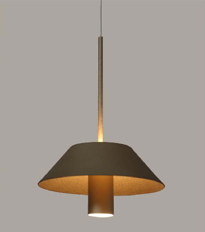 POSH DUAL GOLD METAL HANGING LIGHT