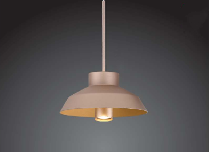 SWANKY DUAL GOLD METAL HANGING LIGHT