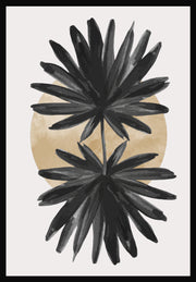 MIRAGE SUMPTUOUS LEAF ART FRAMES WITH GLASS- SET OF 2
