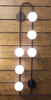 SPHEROID DESIGNER WALL LAMP WITH MULTIPLE LIGHTS