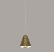 SWISH ANTIQUE BRASS PENDENT HANGING LIGHT