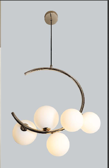 ALREADY HOMEY WHITE PENDANT BUBBLES CHANDELIER