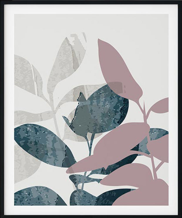 UNIQUE ABSTRACT PICTURE MODERN GRAPHICS FRAME WITH GLASS-SINGLE (4) BY ALEXANDER A. PARKS