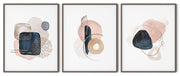 MEDIVIAL GEOMETRIC PATTERNED PICTURE FRAMES WITH GLASS- SET OF 3 (1) BY ALEXANDER A. PARKS