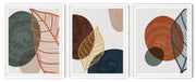 UNIQUE LEAVES BOTANICAL PICTURE FRAMES WITH GLASS- SET OF 3 (1) By Nicolay Albrecht