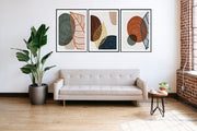 UNIQUE LEAVES BOTANICAL PICTURE FRAMES WITH GLASS- SET OF 3 (1) By Nicolay Albrecht