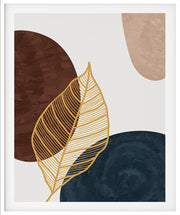 UNIQUE LEAF BOTANICAL PICTURE FRAME WITH GLASS- SINGLE (1) BY NICOLAY ALBRECHT