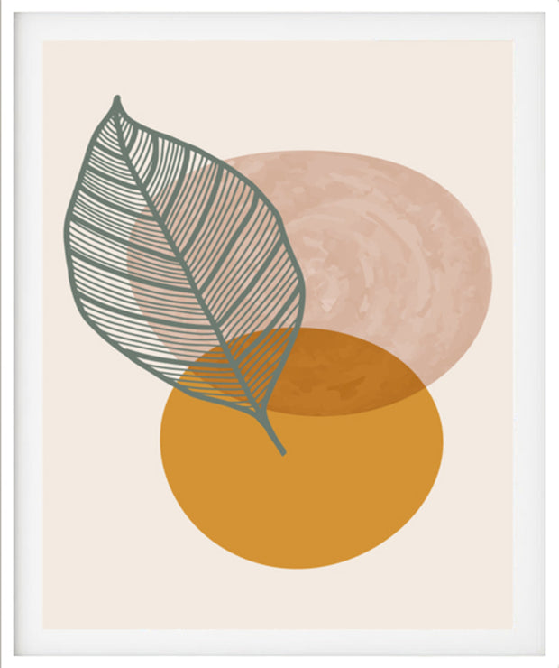 UNIQUE LEAF BOTANICAL PICTURE FRAME WITH GLASS- SINGLE (2) BY NICOLAY ALBRECHT