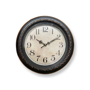 BEAUTIFUL FIBER BLACK WALL CLOCK