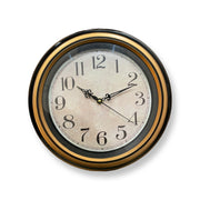 12 INCH CLASSIC FIBER MULTI COLOURED WALL CLOCK