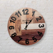 CLASSIC ROULETTE WOODEN DIGITAL WALL CLOCK