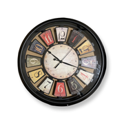 DESIGNER ANALOGUE 16 INCH ROUND WALL CLOCK