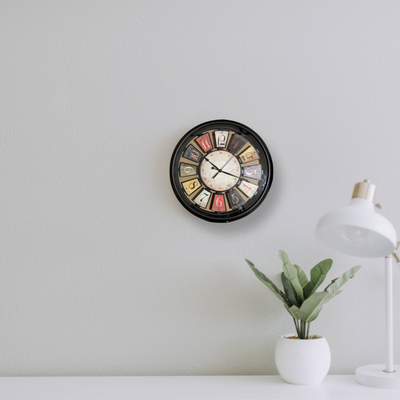 DESIGNER ANALOGUE 16 INCH ROUND WALL CLOCK